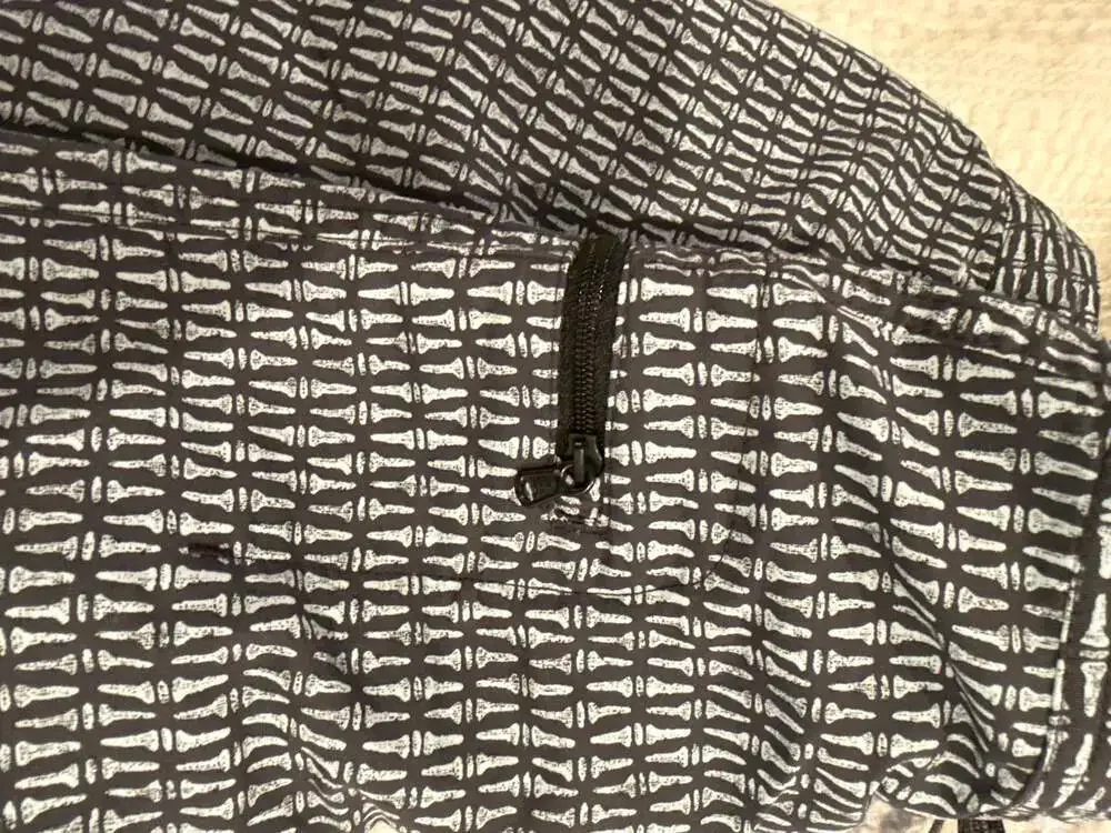 Patagonia Boys' Board Shorts Size 8 Golf Tee Print Grey